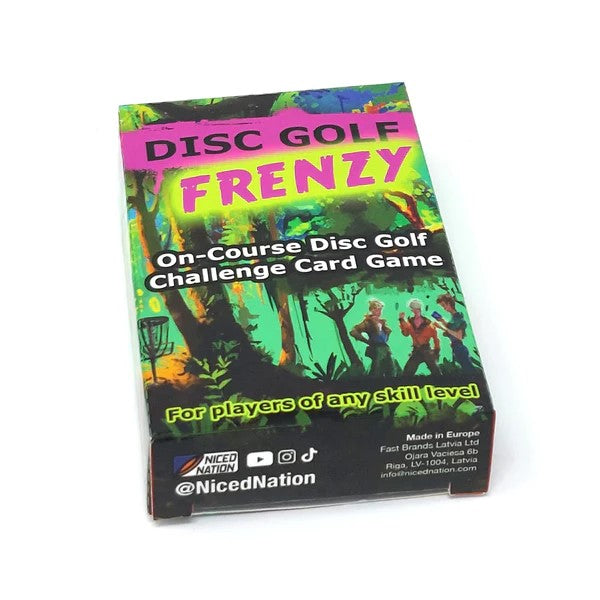 Disc Golf Frenzy Card Game