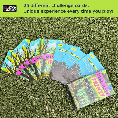 Disc Golf Frenzy Card Game
