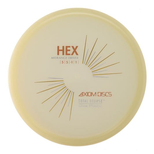 Axiom Hex - Total Eclipse Yellow Core Green Rim 179g | Style 0020