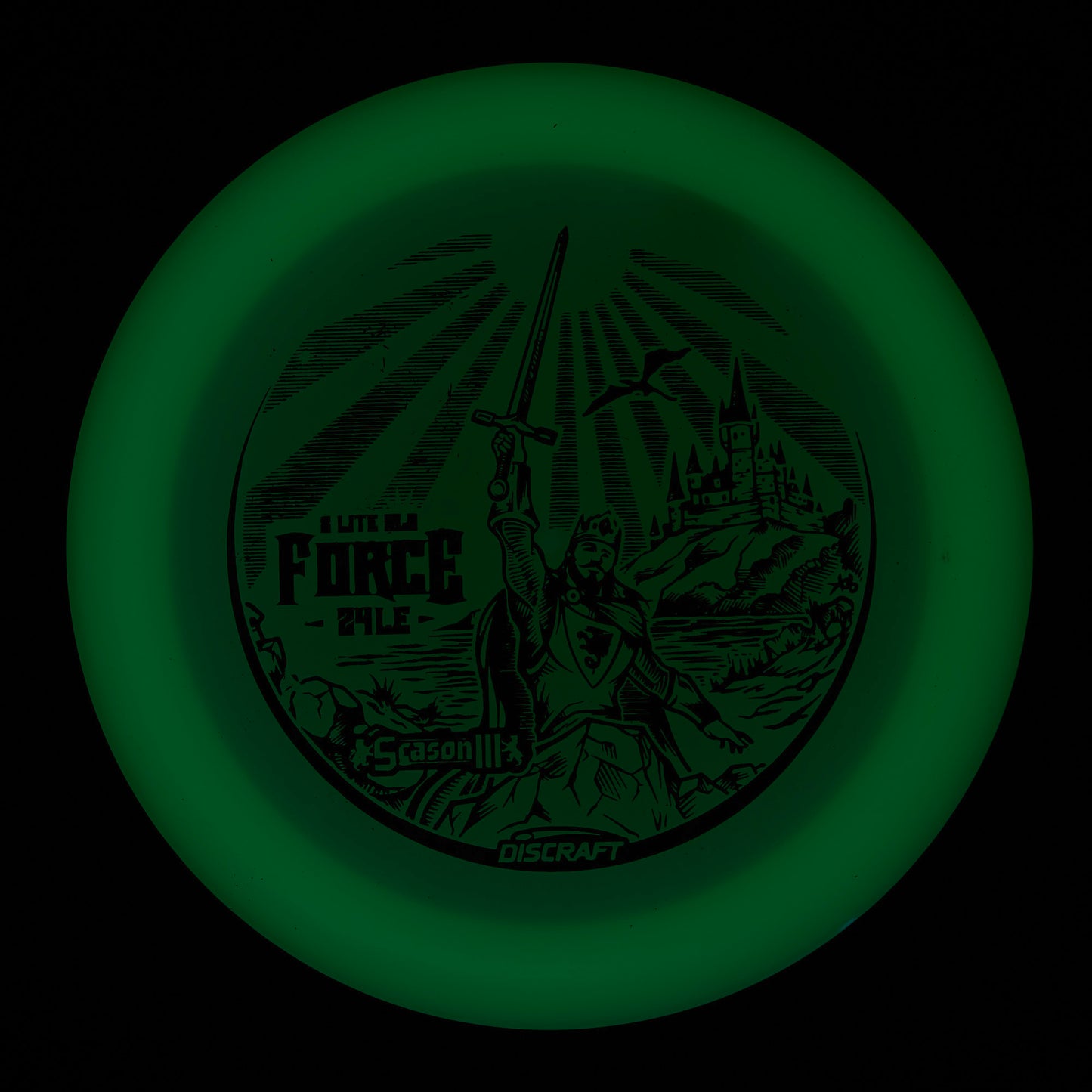 Discraft Force - Season 3 Ledgestone Z Lite Glo 167g | Style 0002