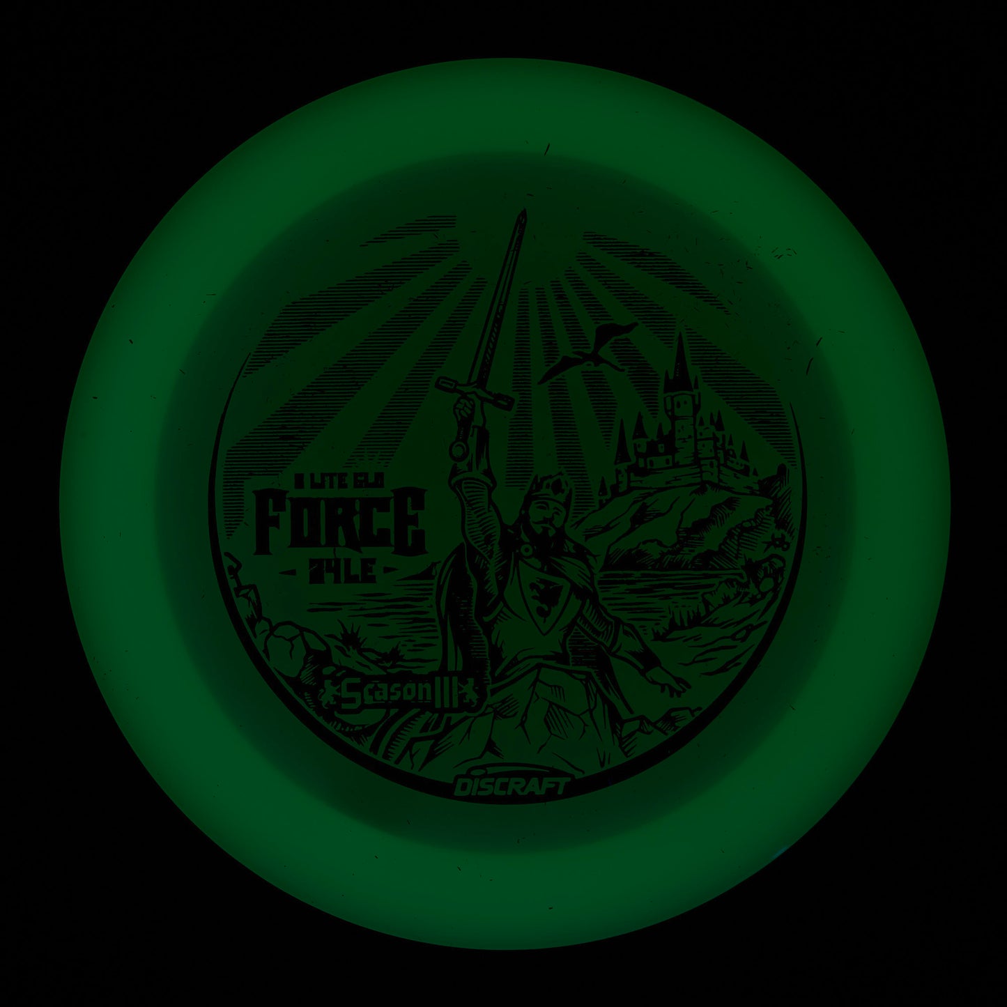 Discraft Force - Season 3 Ledgestone Z Lite Glo 167g | Style 0003