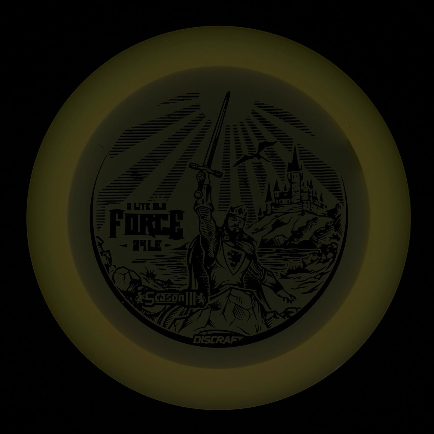 Discraft Force - Season 3 Ledgestone Z Lite Glo 167g | Style 0004