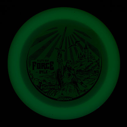 Discraft Force - Season 3 Ledgestone Z Lite Glo 168g | Style 0002