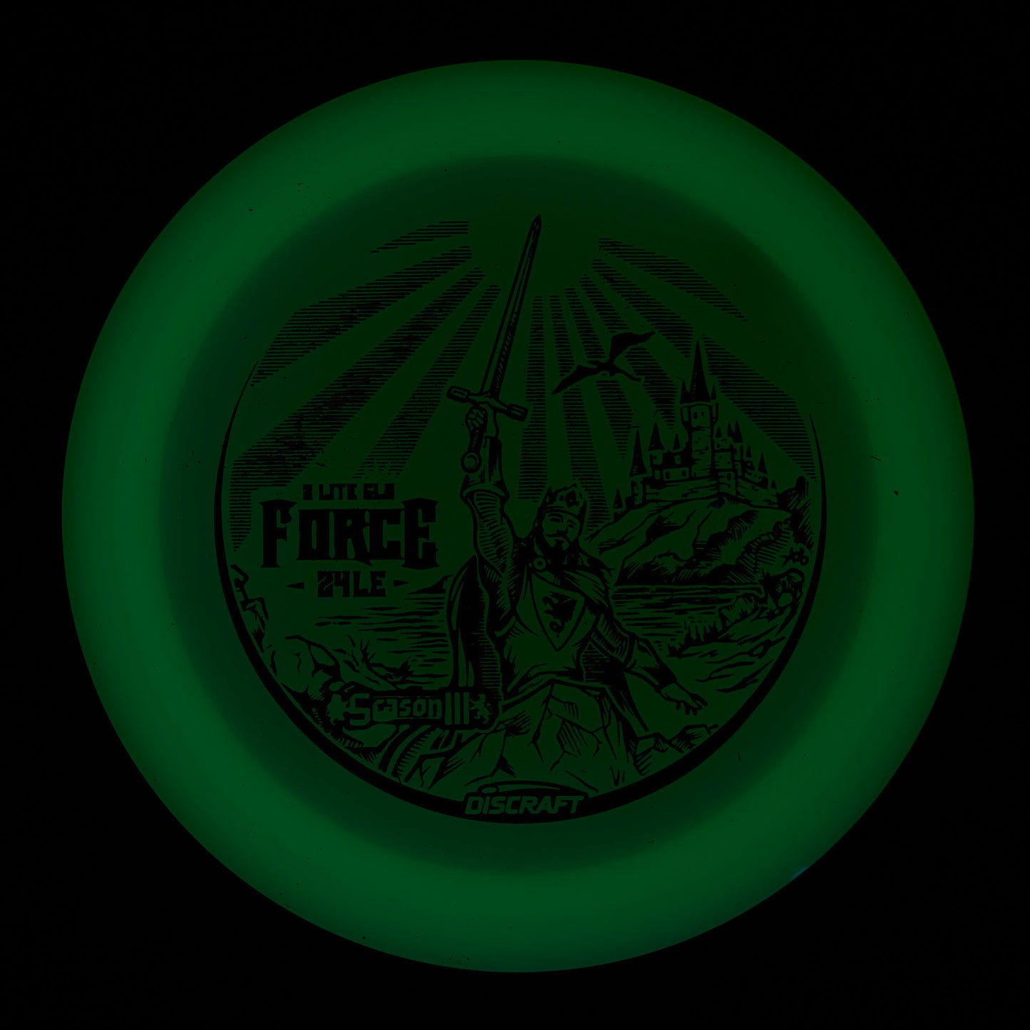 Discraft Force - Season 3 Ledgestone Z Lite Glo 168g | Style 0003