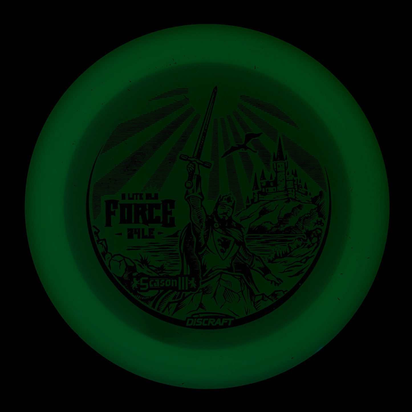 Discraft Force - Season 3 Ledgestone Z Lite Glo 168g | Style 0004