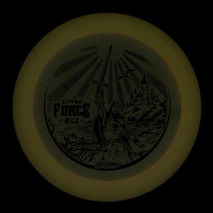 Discraft Force - Season 3 Ledgestone Z Lite Glo 168g | Style 0006