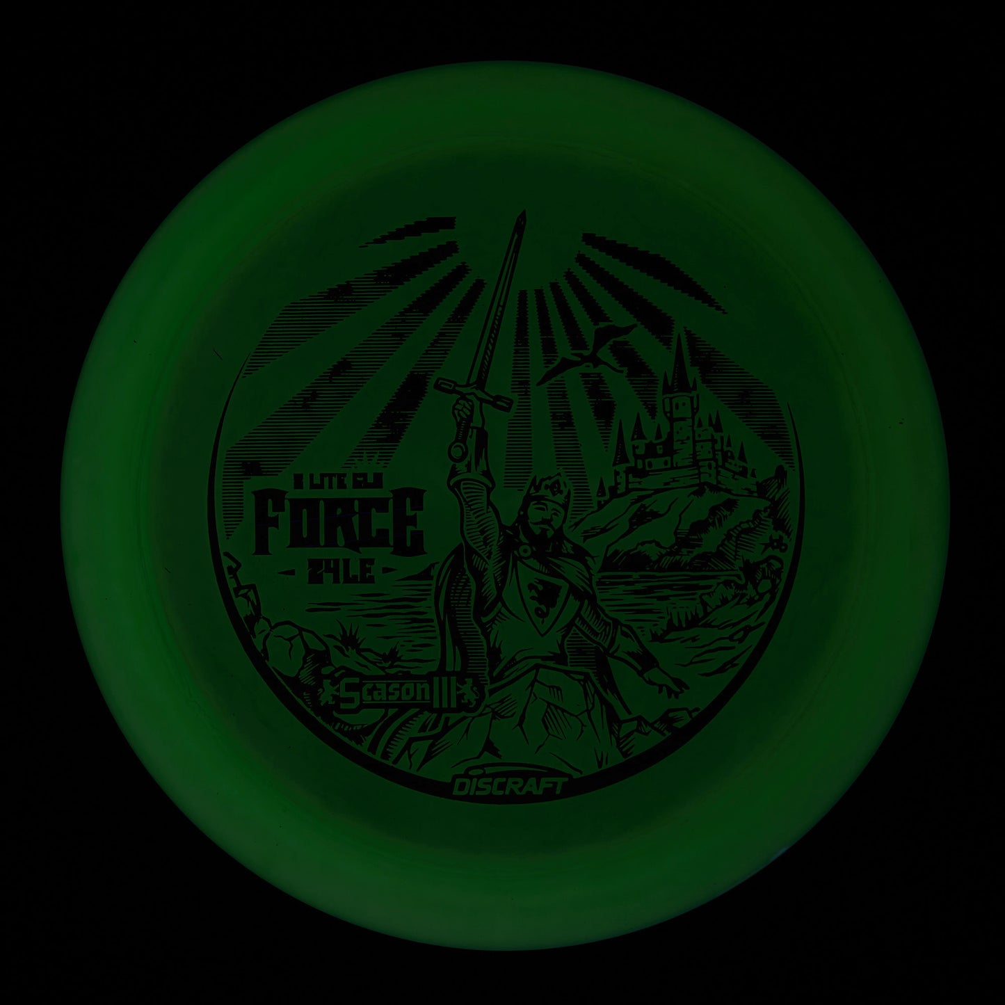 Discraft Force - Season 3 Ledgestone Z Lite Glo 169g | Style 0002