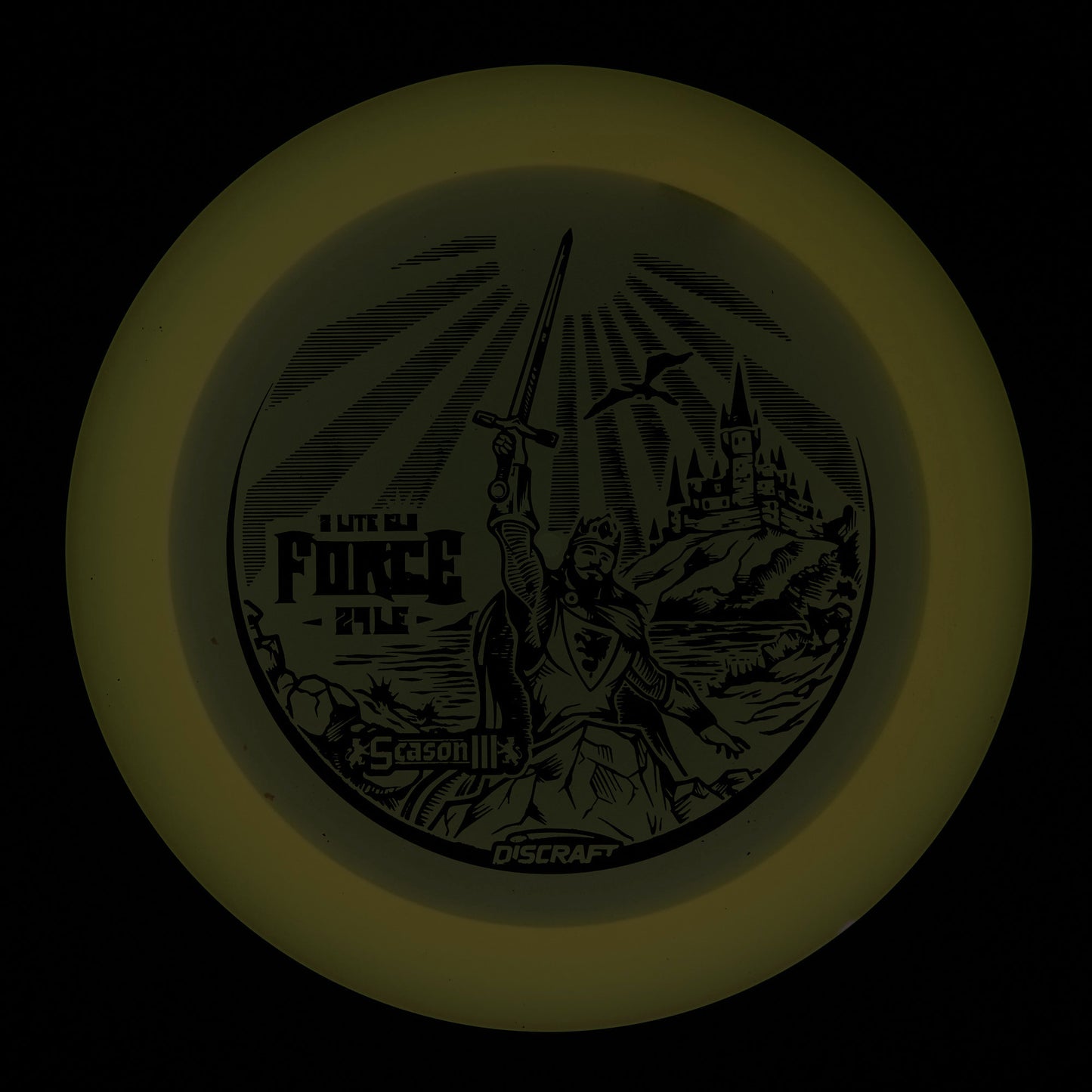 Discraft Force - Season 3 Ledgestone Z Lite Glo 169g | Style 0004