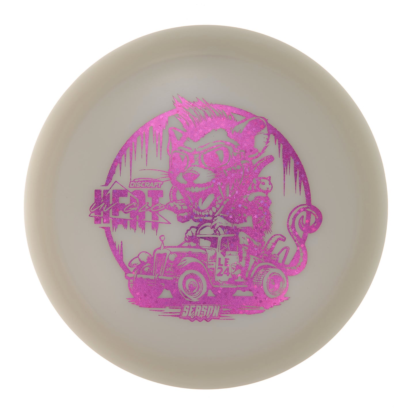 Discraft Heat - 2024 Ledgestone Season One UV Glo Z-Line 169g | Style 0003