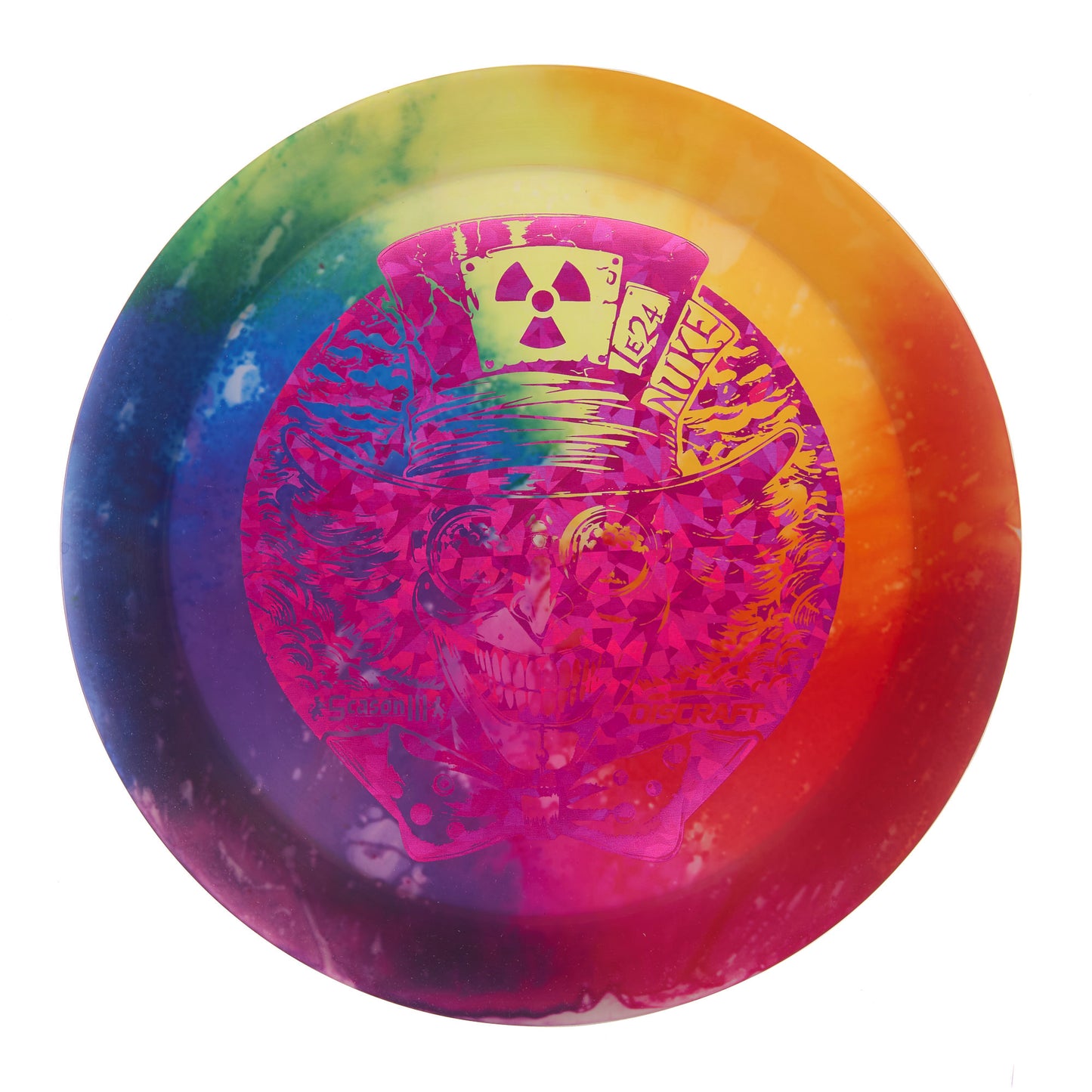 Discraft Nuke - Season 3 Ledgestone Z Glo Fly Dye 176g | Style 0013