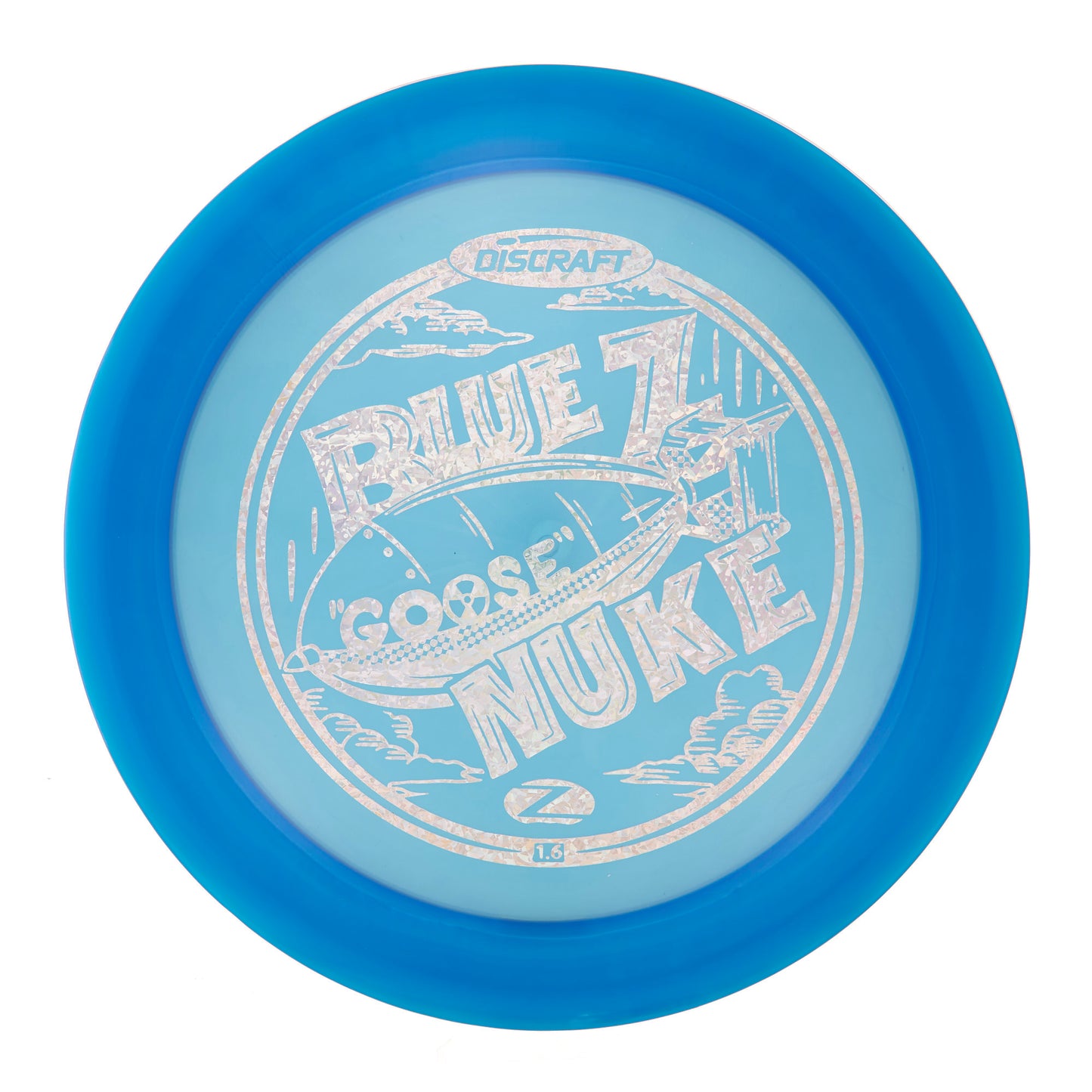 Discraft Nuke - Aaron Gossage Blue Bomber Z Line 177g | Style 0001