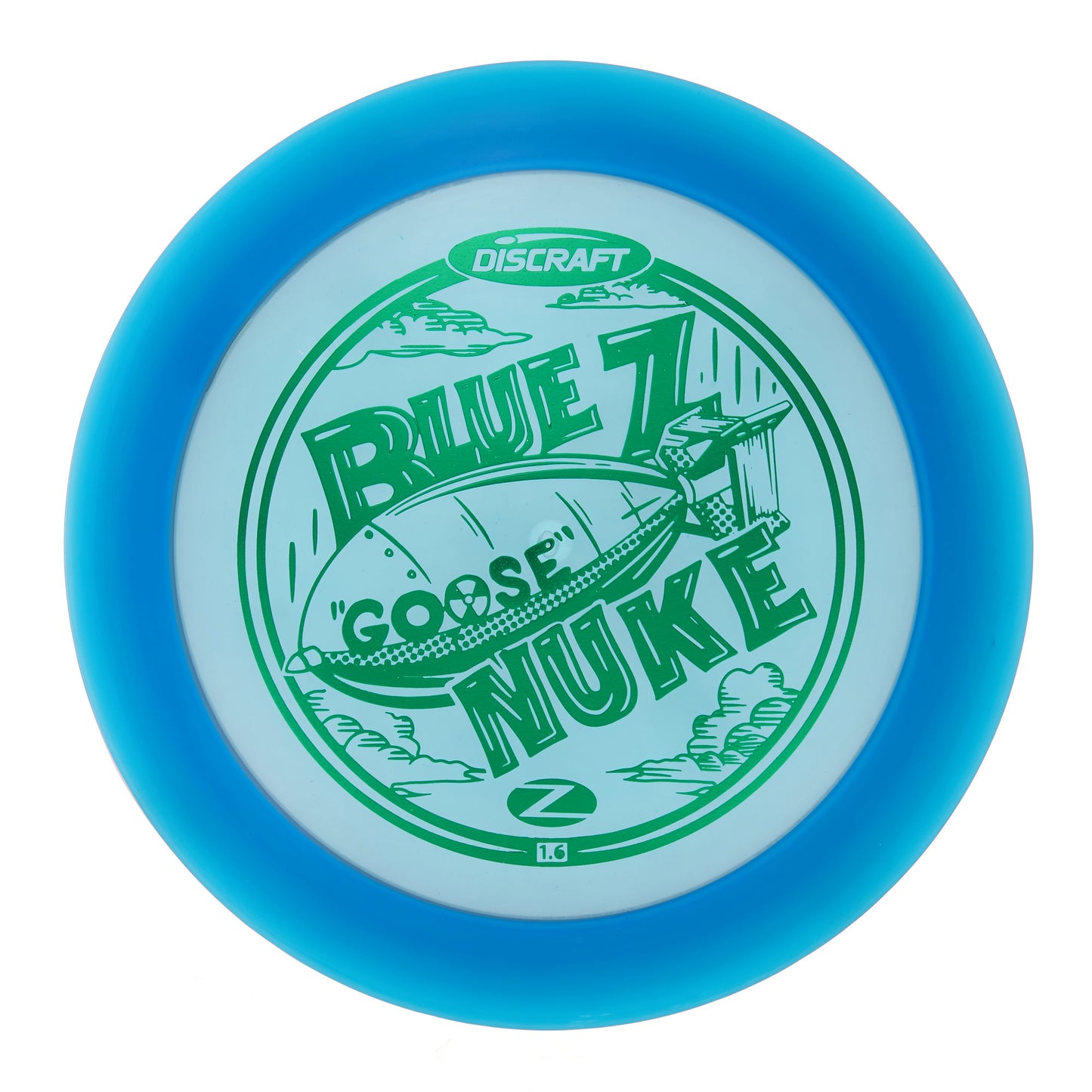 Discraft Nuke - Aaron Gossage Blue Bomber Z Line 177g | Style 0002