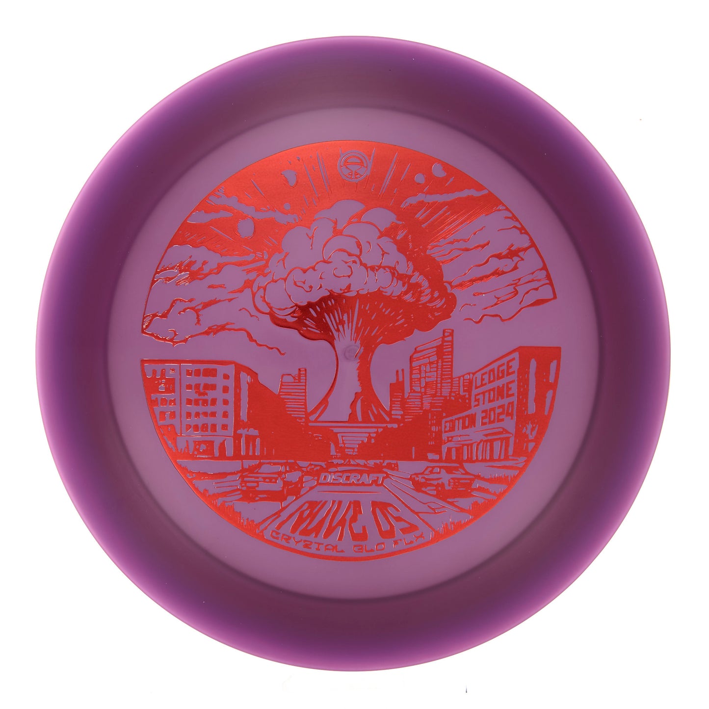 Discraft Nuke OS - 2024 Ledgestone CryZtal Glow FLX 177g | Style 0002