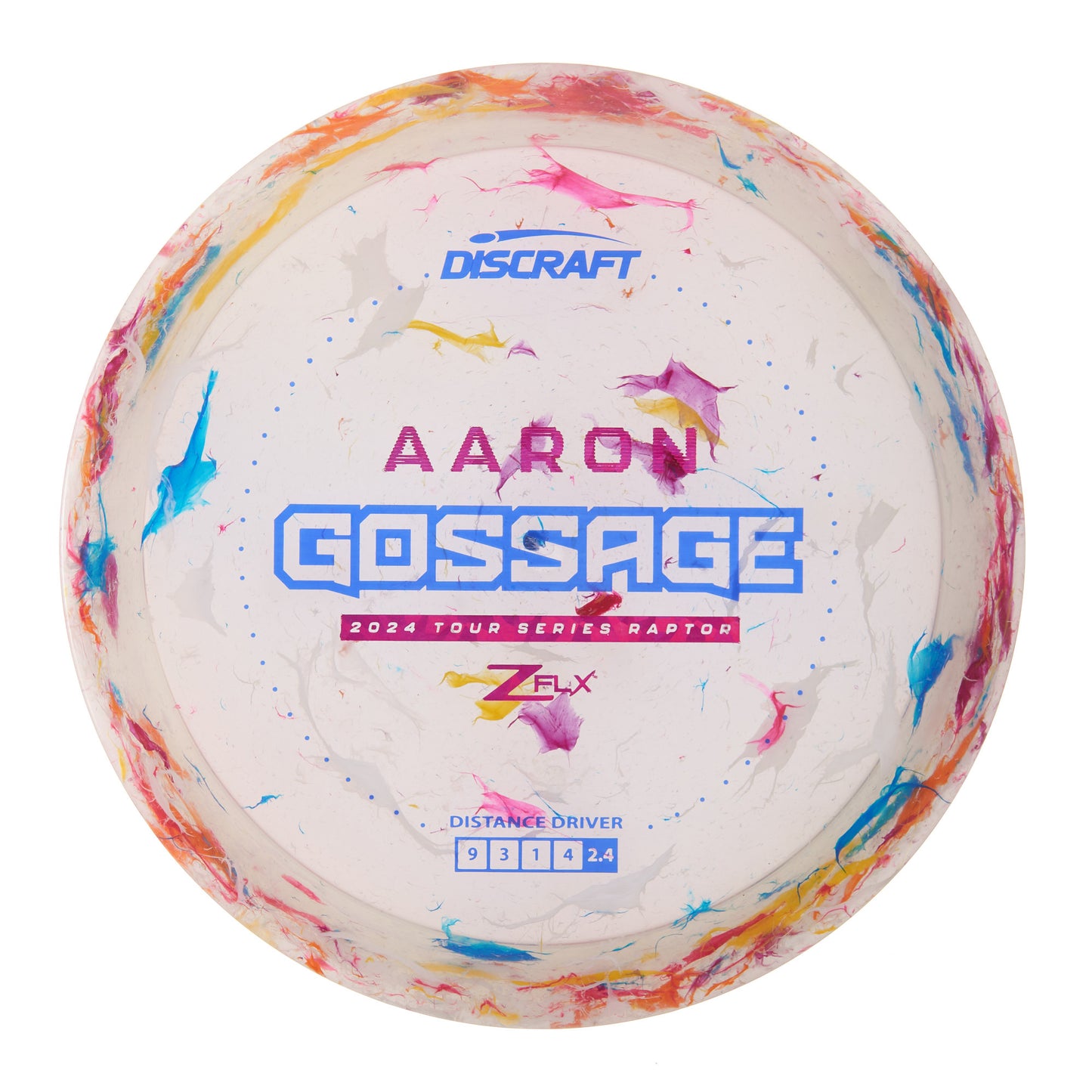 Discraft Raptor - 2024 Aaron Gossage Tour Series 175g | Style 0049