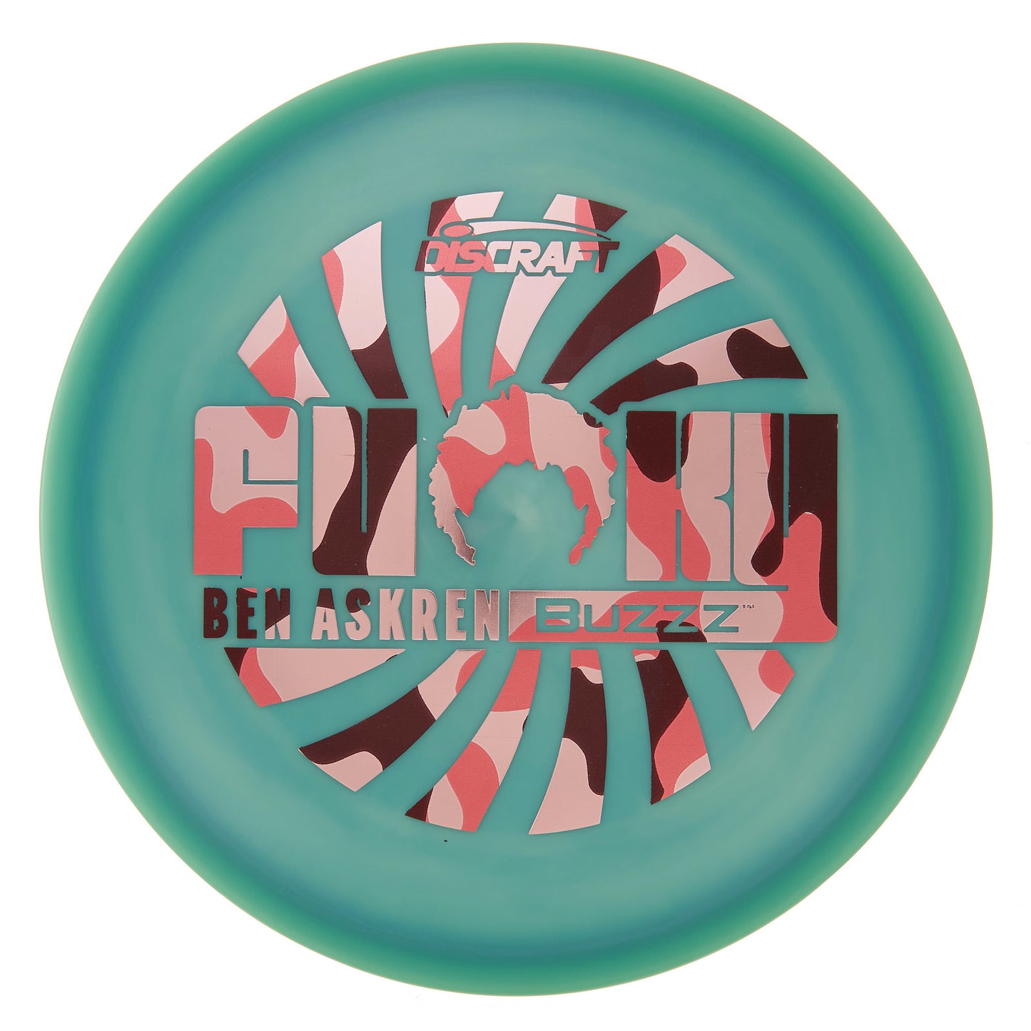 Discraft Buzzz - Ben Askren Funky Stamp ESP Swirl 177g | Style 0024