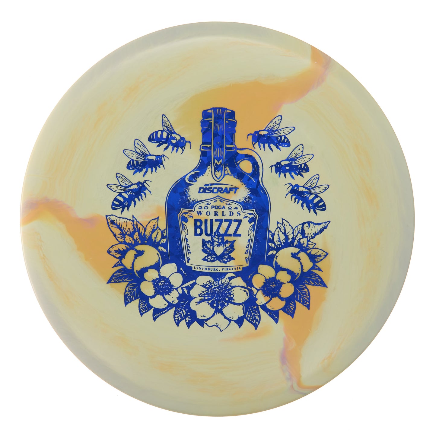 Discraft Buzzz - 2024 World Championship ESP Swirl 177g | Style 0036