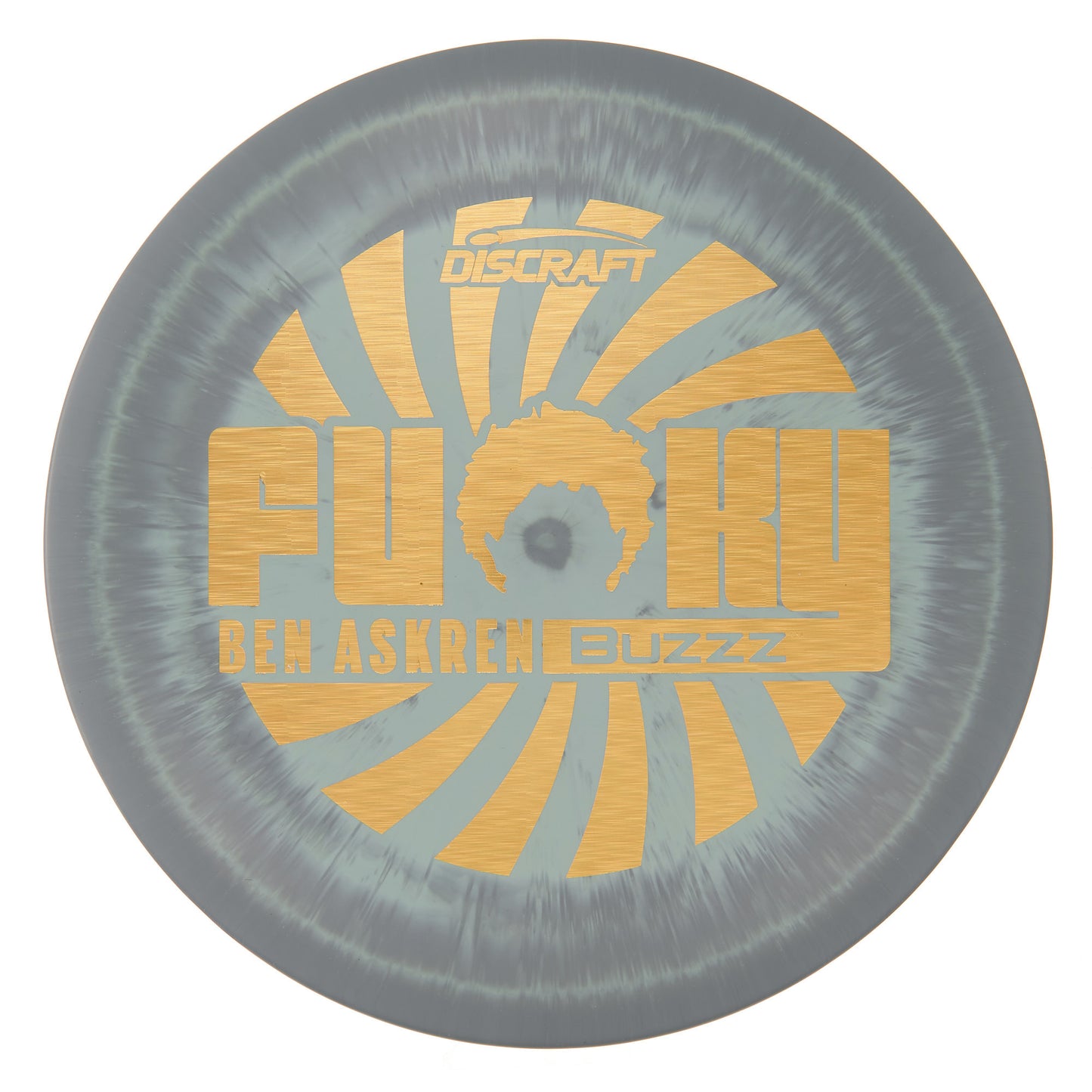 Discraft Buzzz - Ben Askren Funky Stamp ESP Swirl 178g | Style 0016