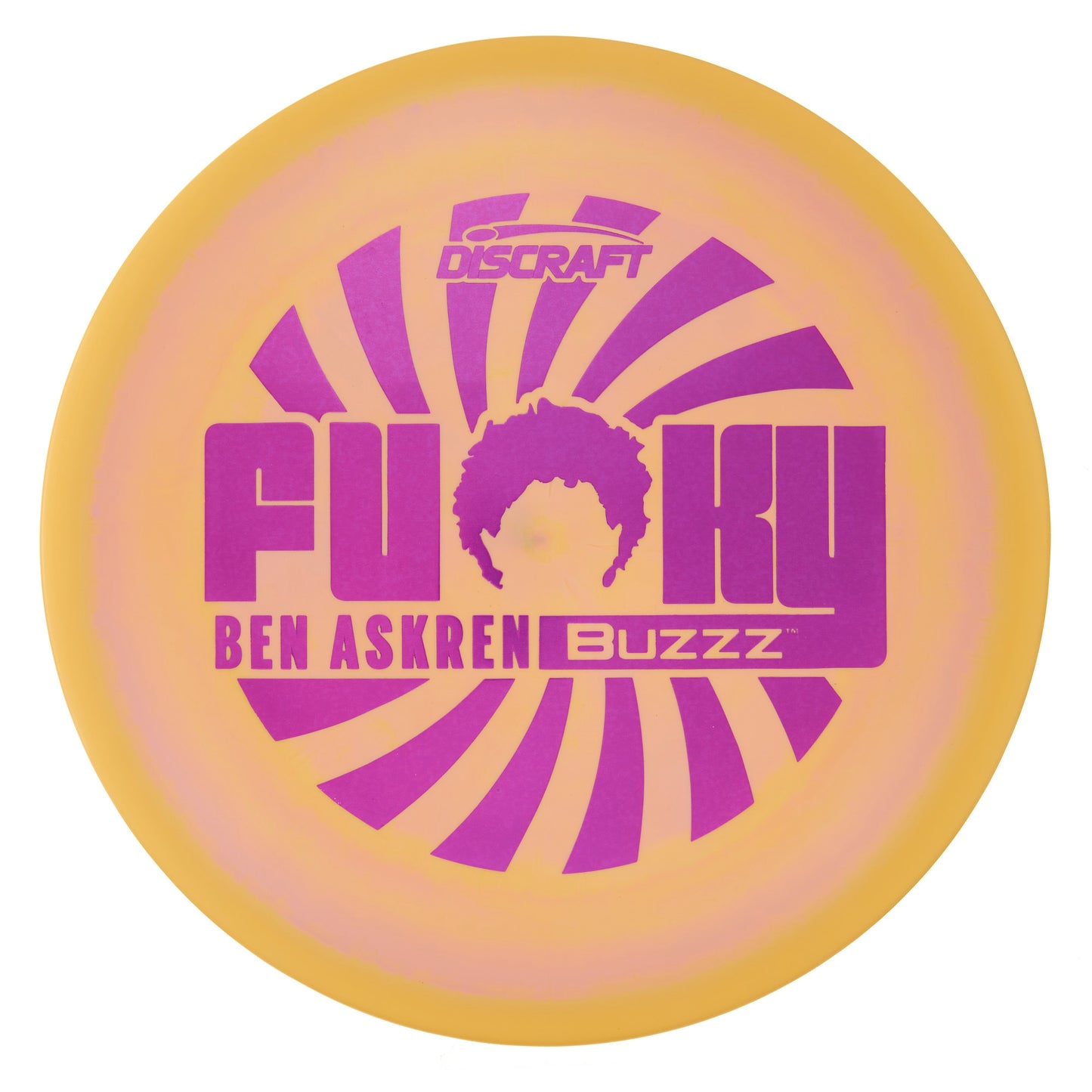 Discraft Buzzz - Ben Askren Funky Stamp ESP Swirl 178g | Style 0018