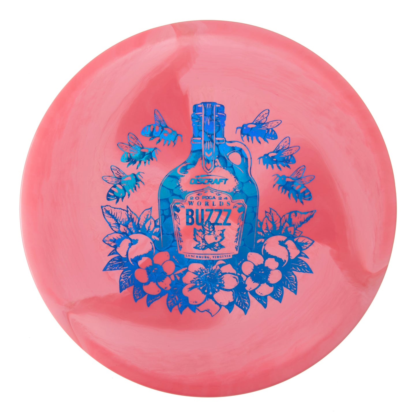 Discraft Buzzz - 2024 World Championship ESP Swirl 178g | Style 0036