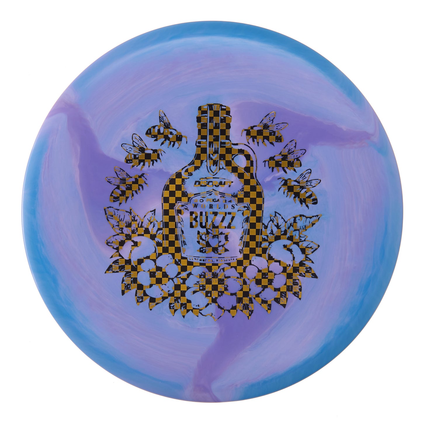 Discraft Buzzz - 2024 World Championship ESP Swirl 178g | Style 0039