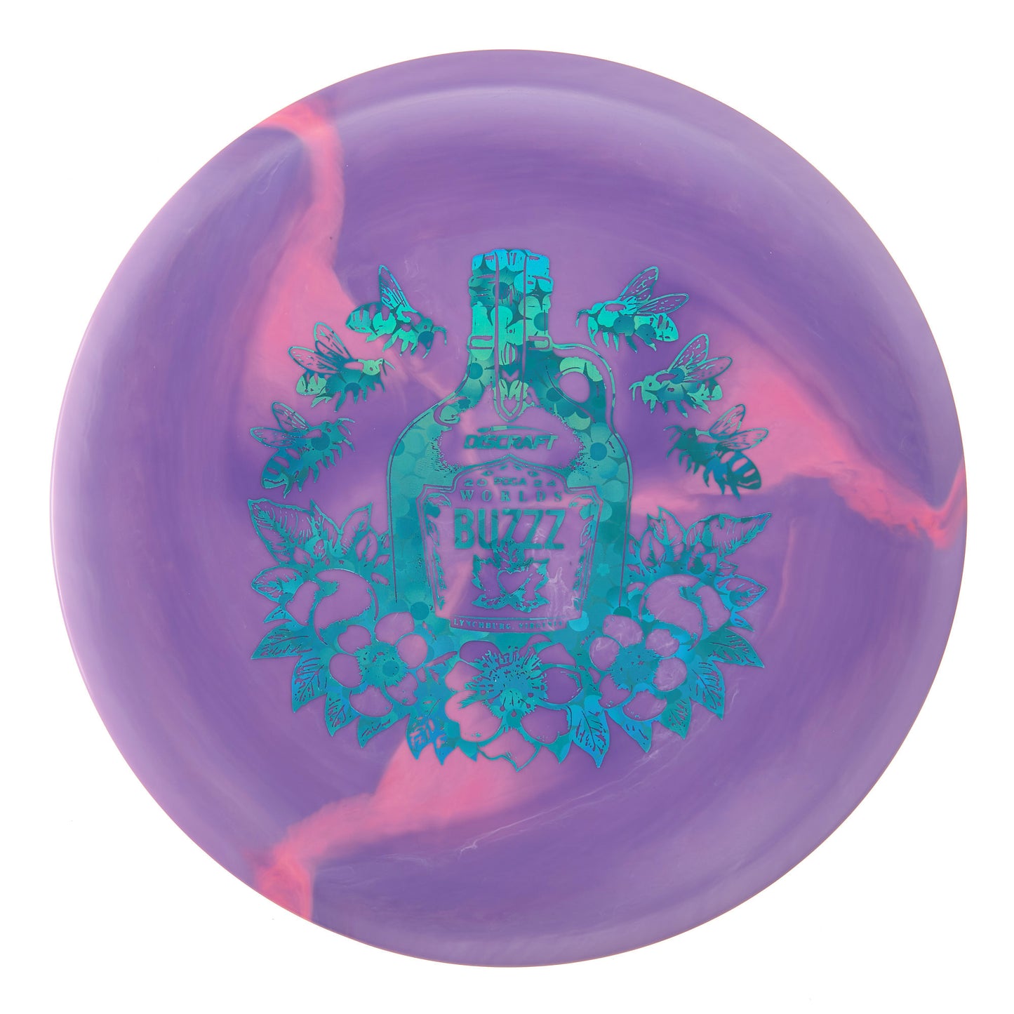 Discraft Buzzz - 2024 World Championship ESP Swirl 179g | Style 0046