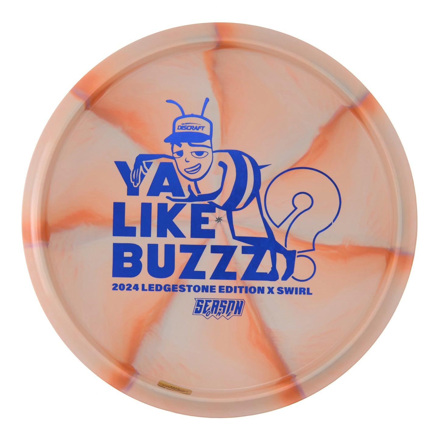 Discraft Buzzz - 2024 Ledgestone Season One X Swirl 177g | Style 0002