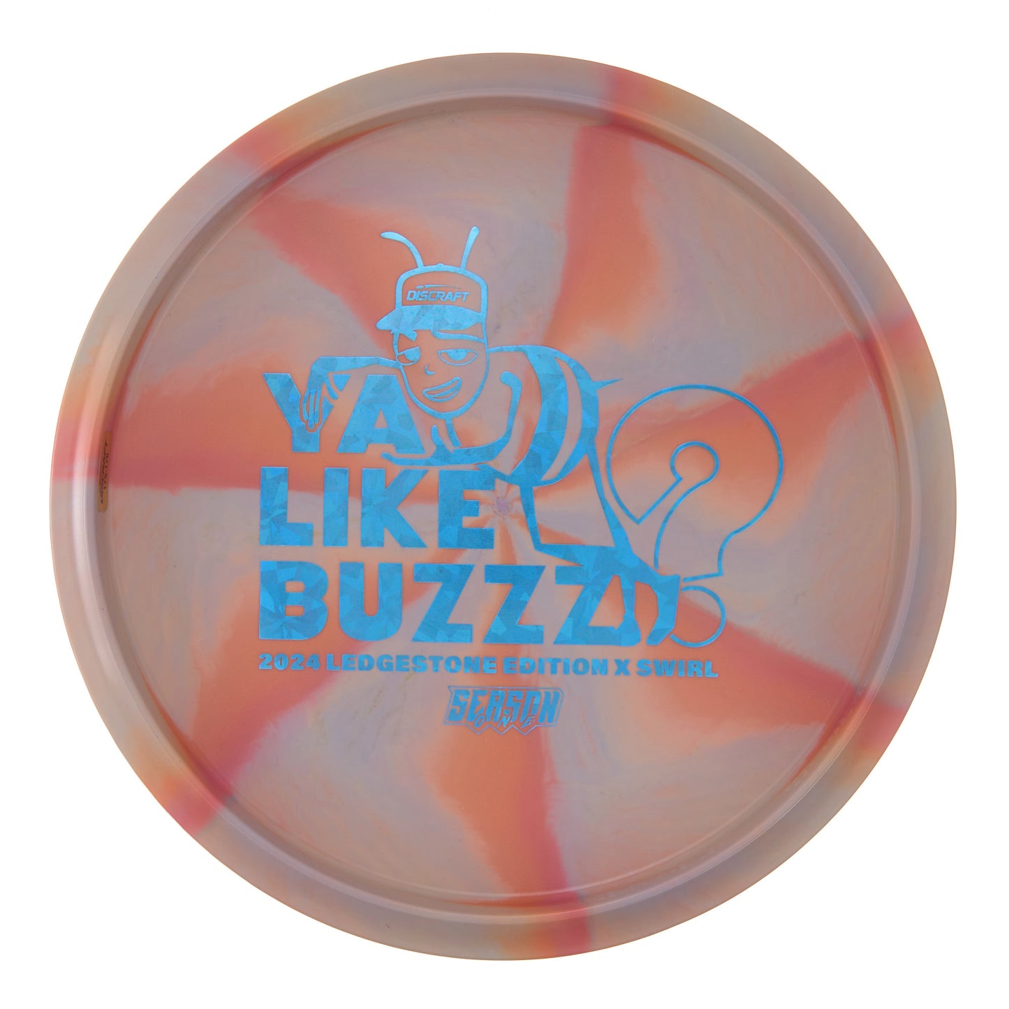 Discraft Buzzz - 2024 Ledgestone Season One X Swirl 177g | Style 0003