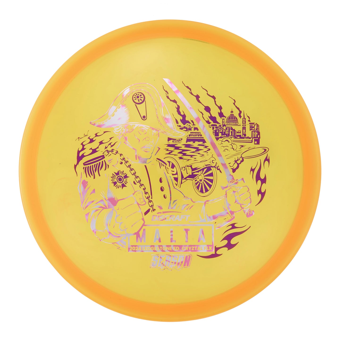 Discraft Malta - 2024 Ledgestone Season One CryZtal Flx 167g | Style 0001