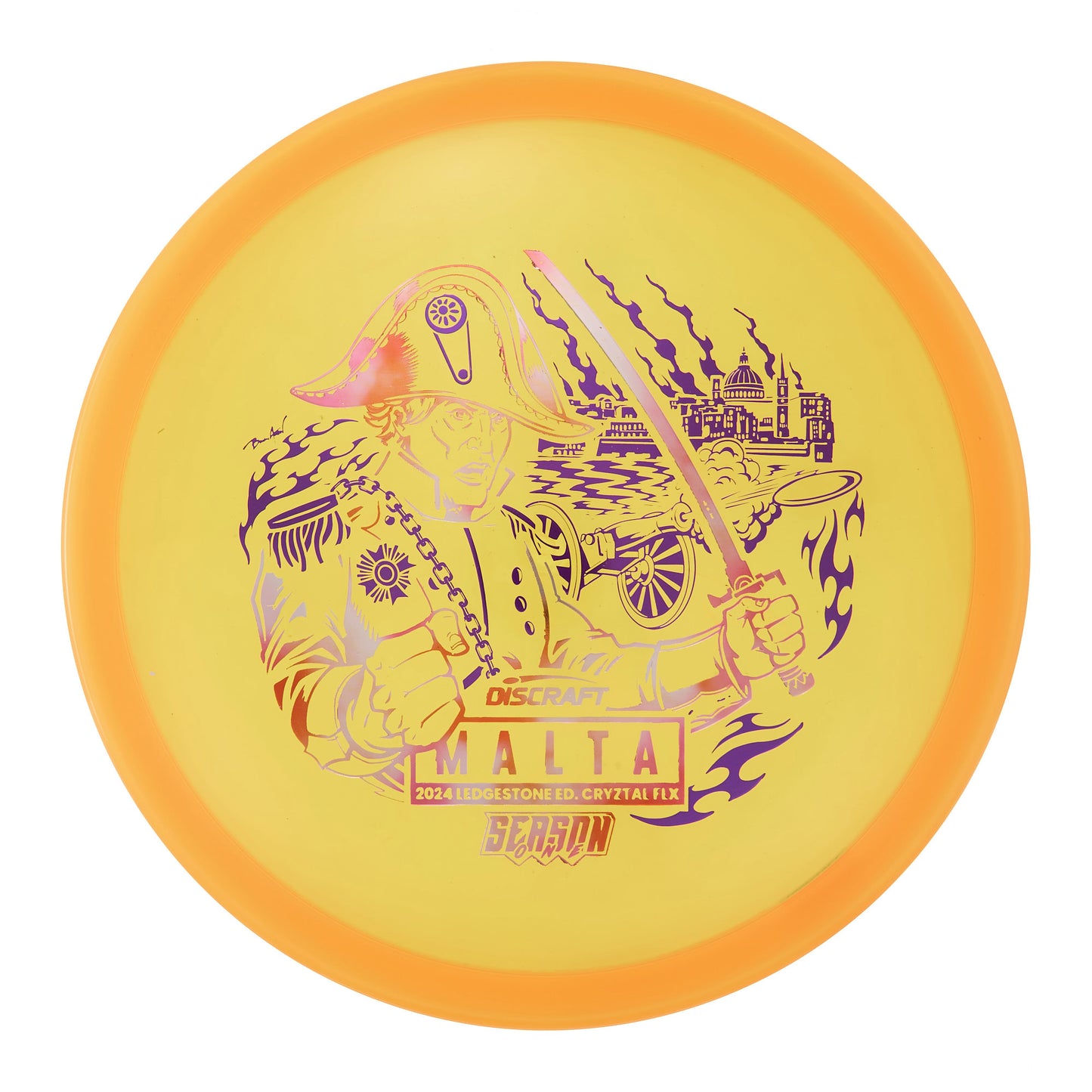 Discraft Malta - 2024 Ledgestone Season One CryZtal Flx 173g | Style 0001