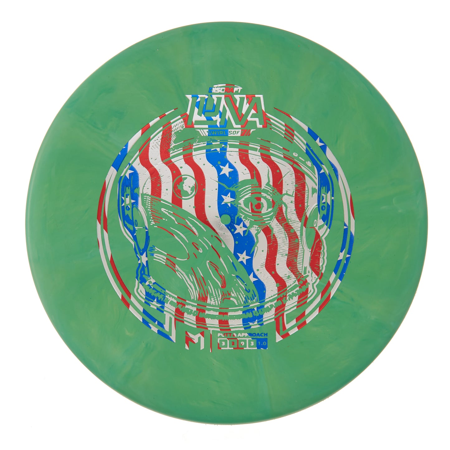 Discraft Luna - Putter Line Swirl Soft 174g | Style 0010