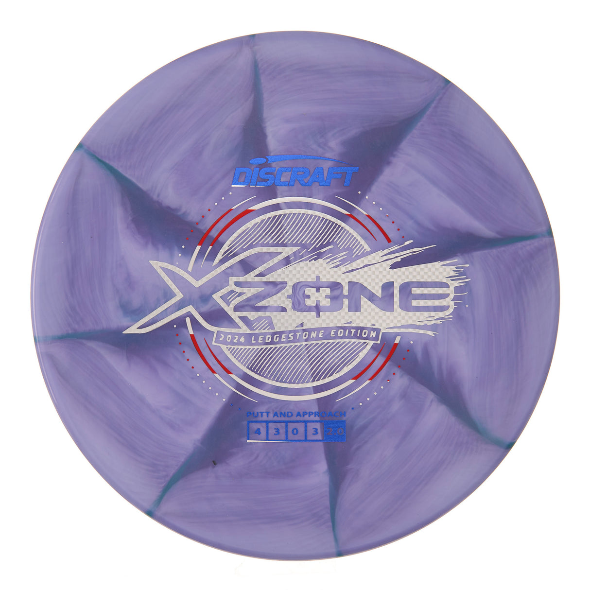 Discraft Zone 2024 Ledgestone X Swirl 176g Style 0004