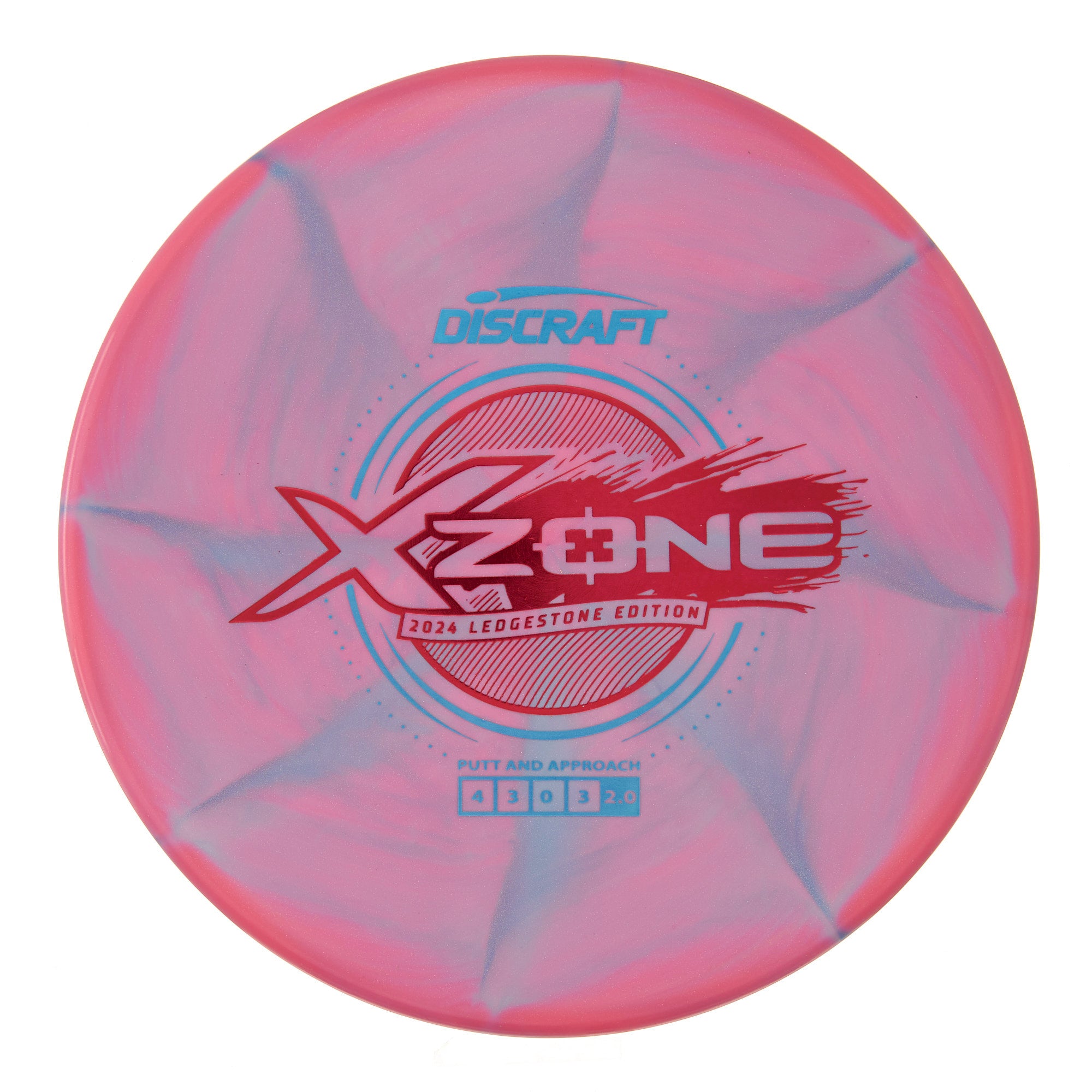 Discraft Zone 2024 Ledgestone Edition X Swirl 178g Style 0001   DC046XX1780001 