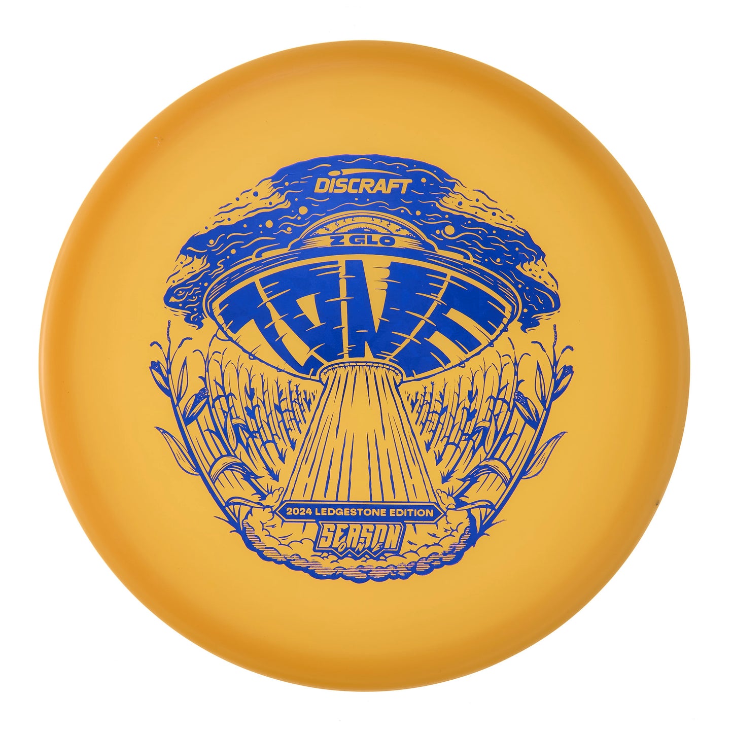 Discraft Zone - 2024 Ledgestone Season One Z Glo 171g | Style 0001