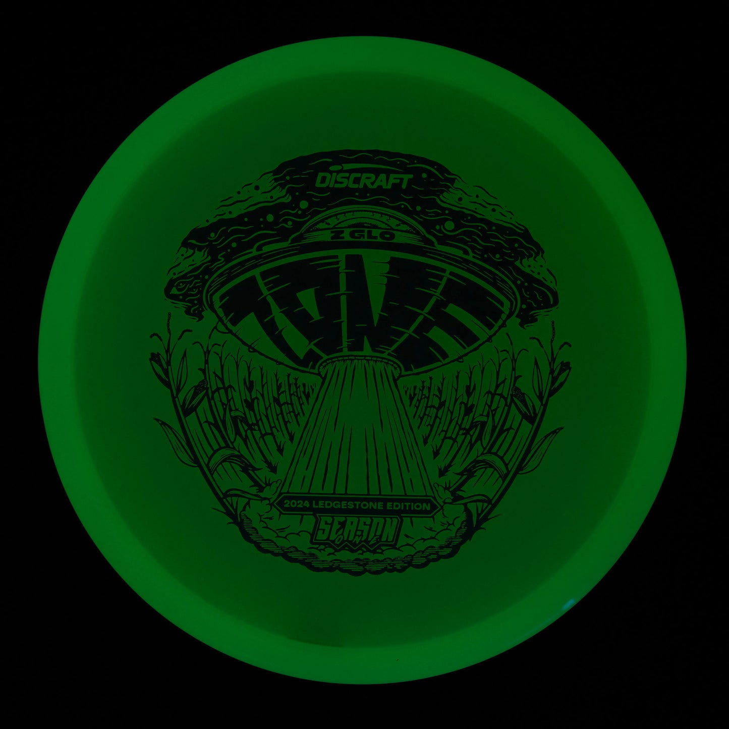 Discraft Zone - 2024 Ledgestone Season One Z Glo 171g | Style 0002