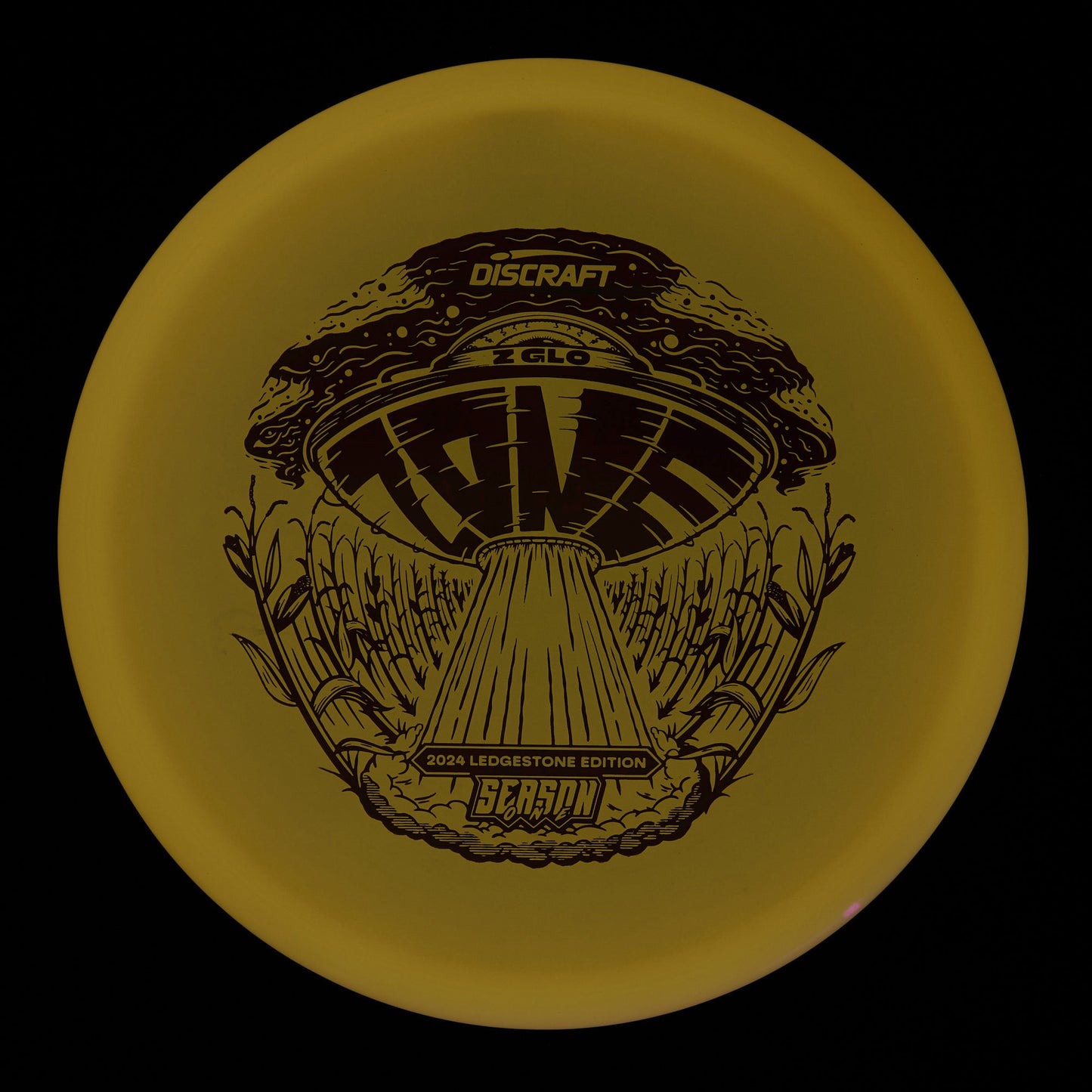 Discraft Zone - 2024 Ledgestone Season One Z Glo 172g | Style 0003