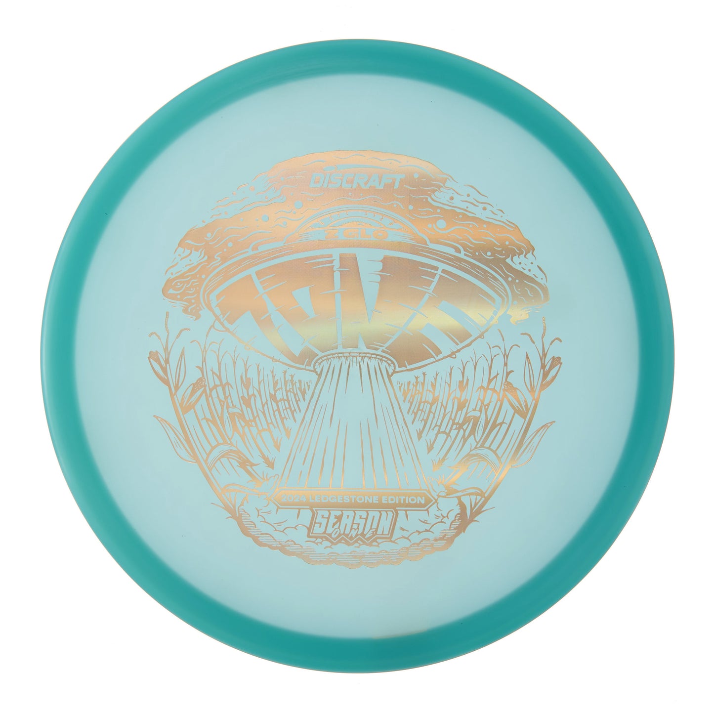 Discraft Zone - 2024 Ledgestone Season One Z Glo 172g | Style 0004