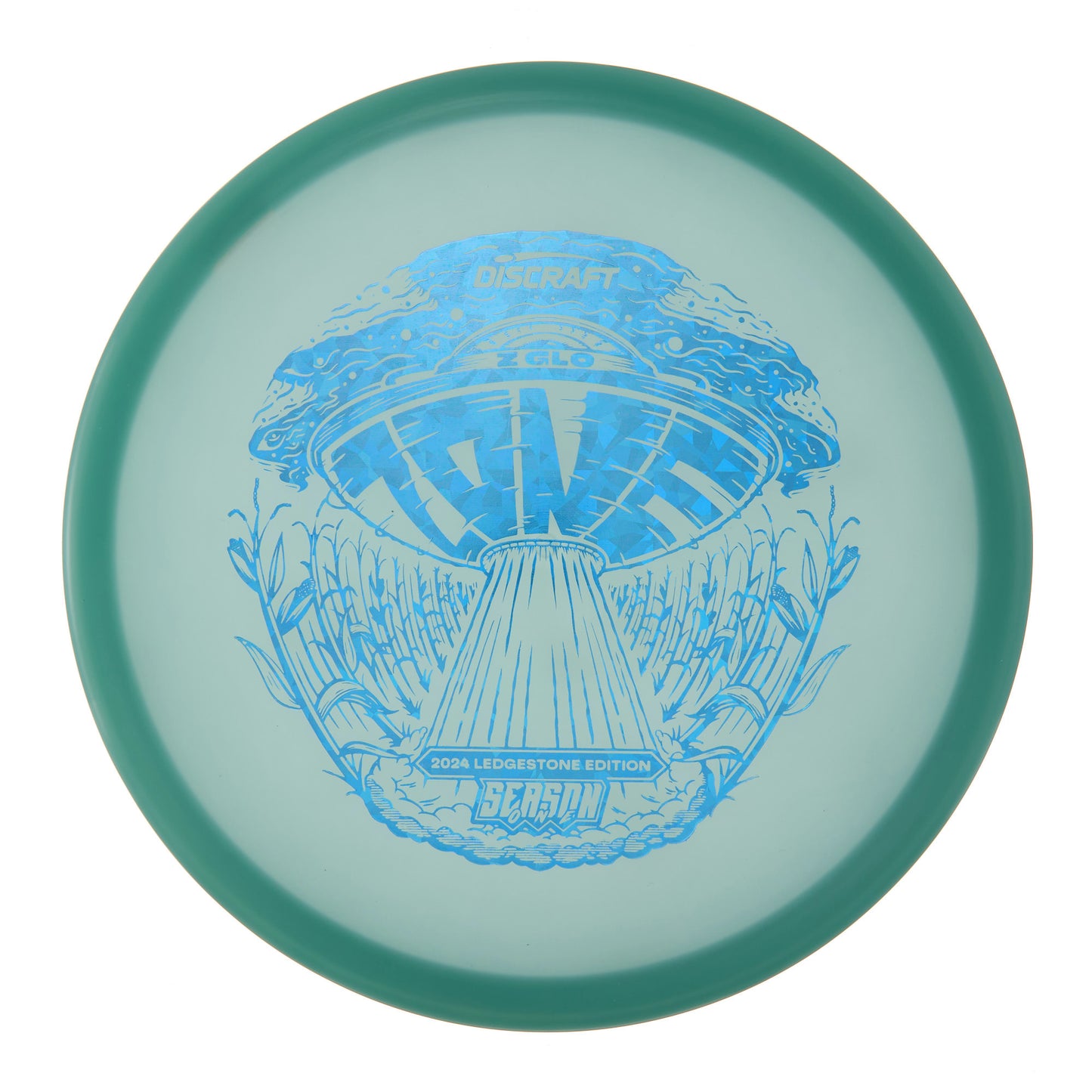 Discraft Zone - 2024 Ledgestone Season One Z Glo 172g | Style 0005