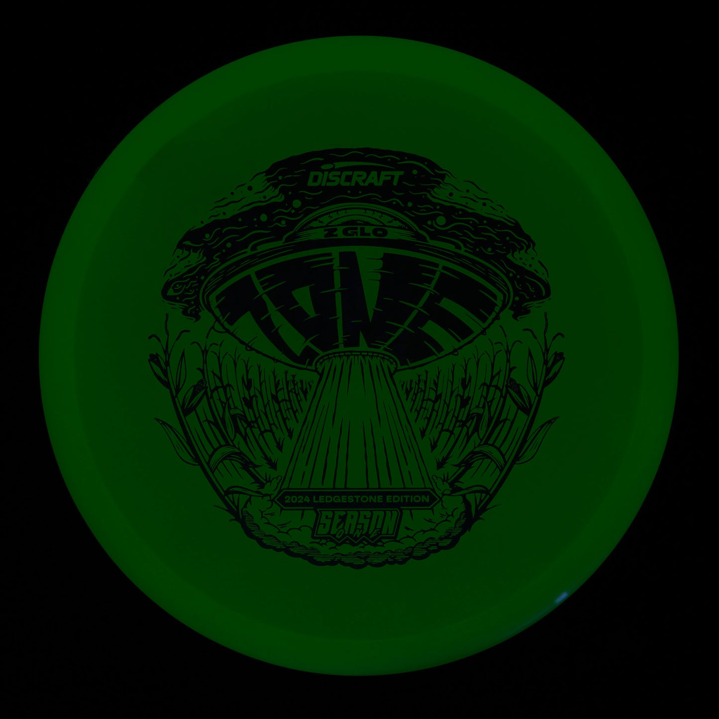 Discraft Zone - 2024 Ledgestone Season One Z Glo 172g | Style 0005