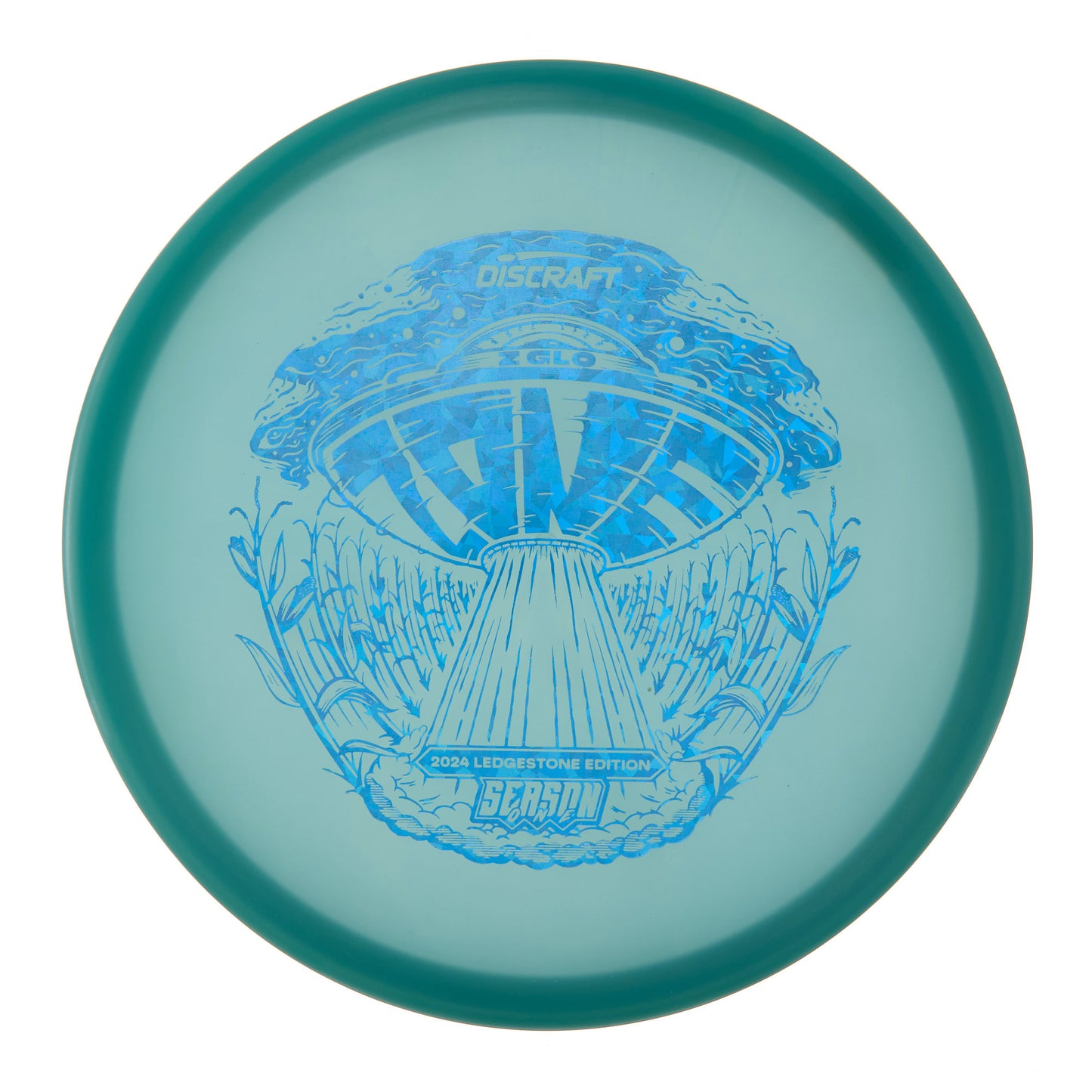 Discraft Zone - 2024 Ledgestone Season One Z Glo 172g | Style 0006