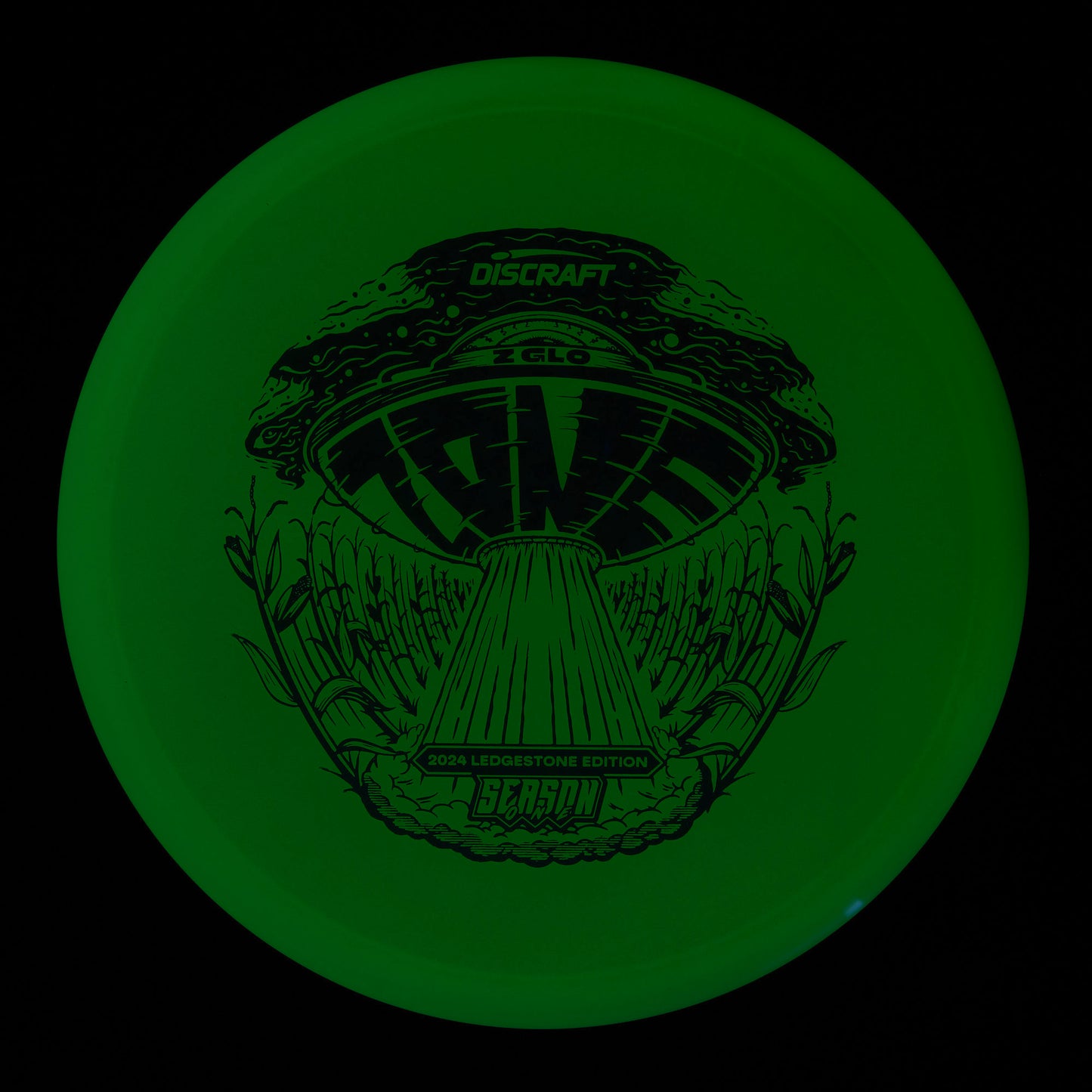 Discraft Zone - 2024 Ledgestone Season One Z Glo 172g | Style 0006