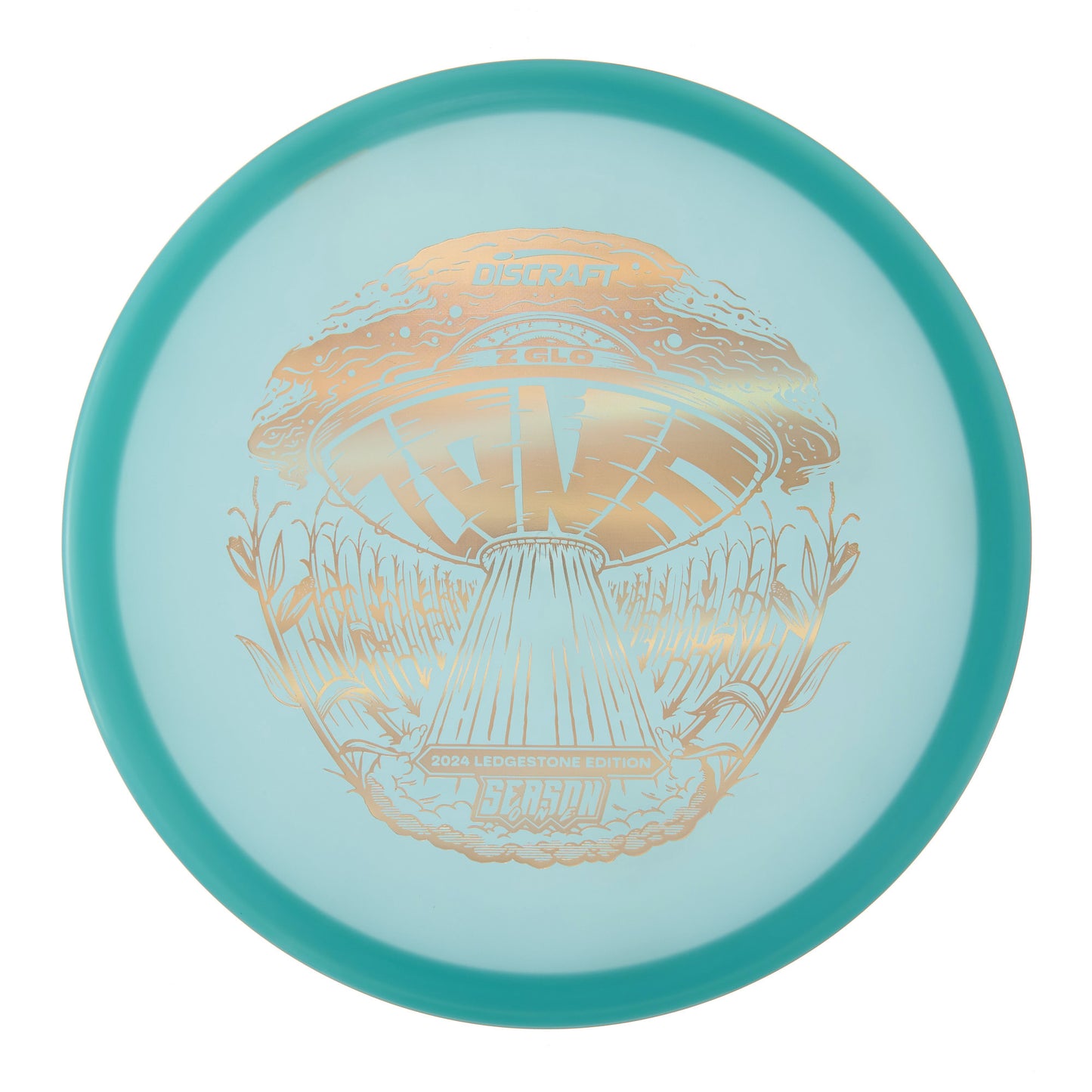 Discraft Zone - 2024 Ledgestone Season One Z Glo 173g | Style 0009