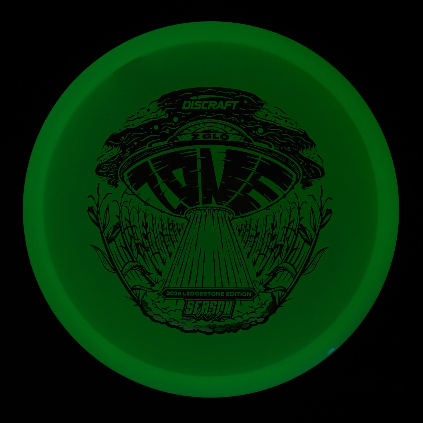 Discraft Zone - 2024 Ledgestone Season One Z Glo 173g | Style 0009