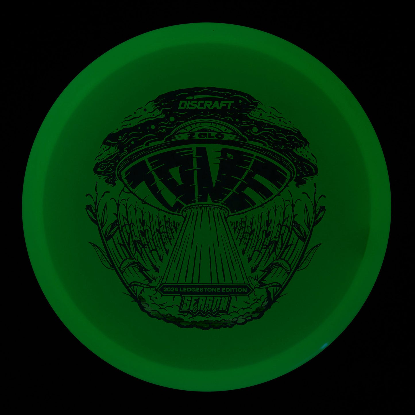 Discraft Zone - 2024 Ledgestone Season One Z Glo 173g | Style 0010