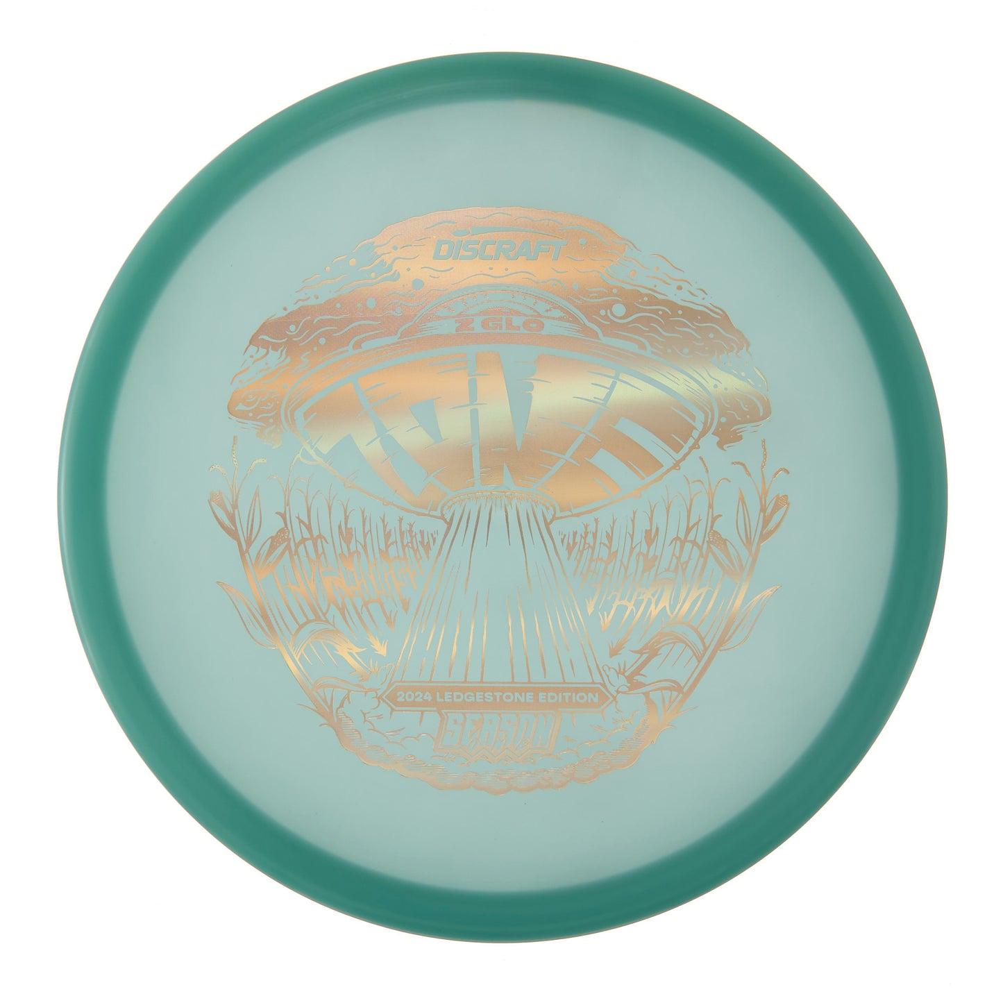 Discraft Zone - 2024 Ledgestone Season One Z Glo 174g | Style 0013