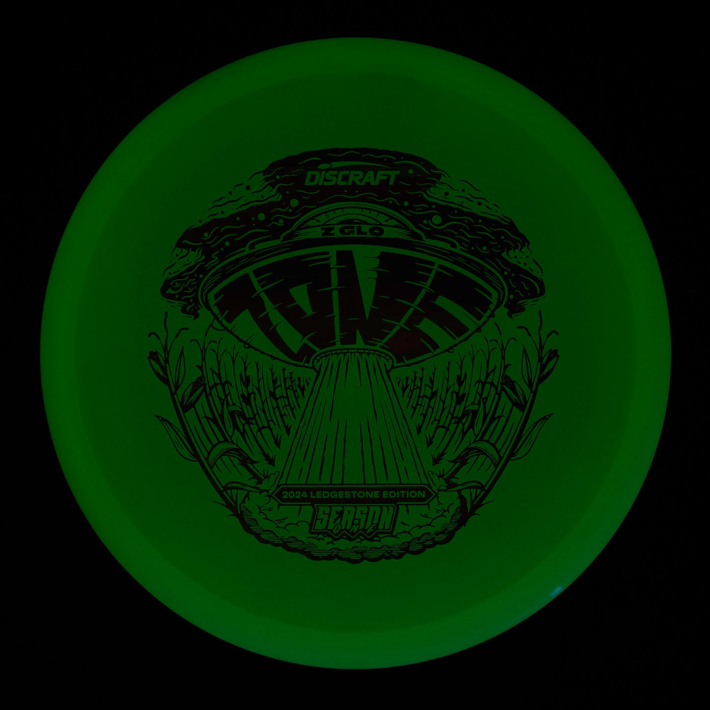 Discraft Zone - 2024 Ledgestone Season One Z Glo 174g | Style 0013