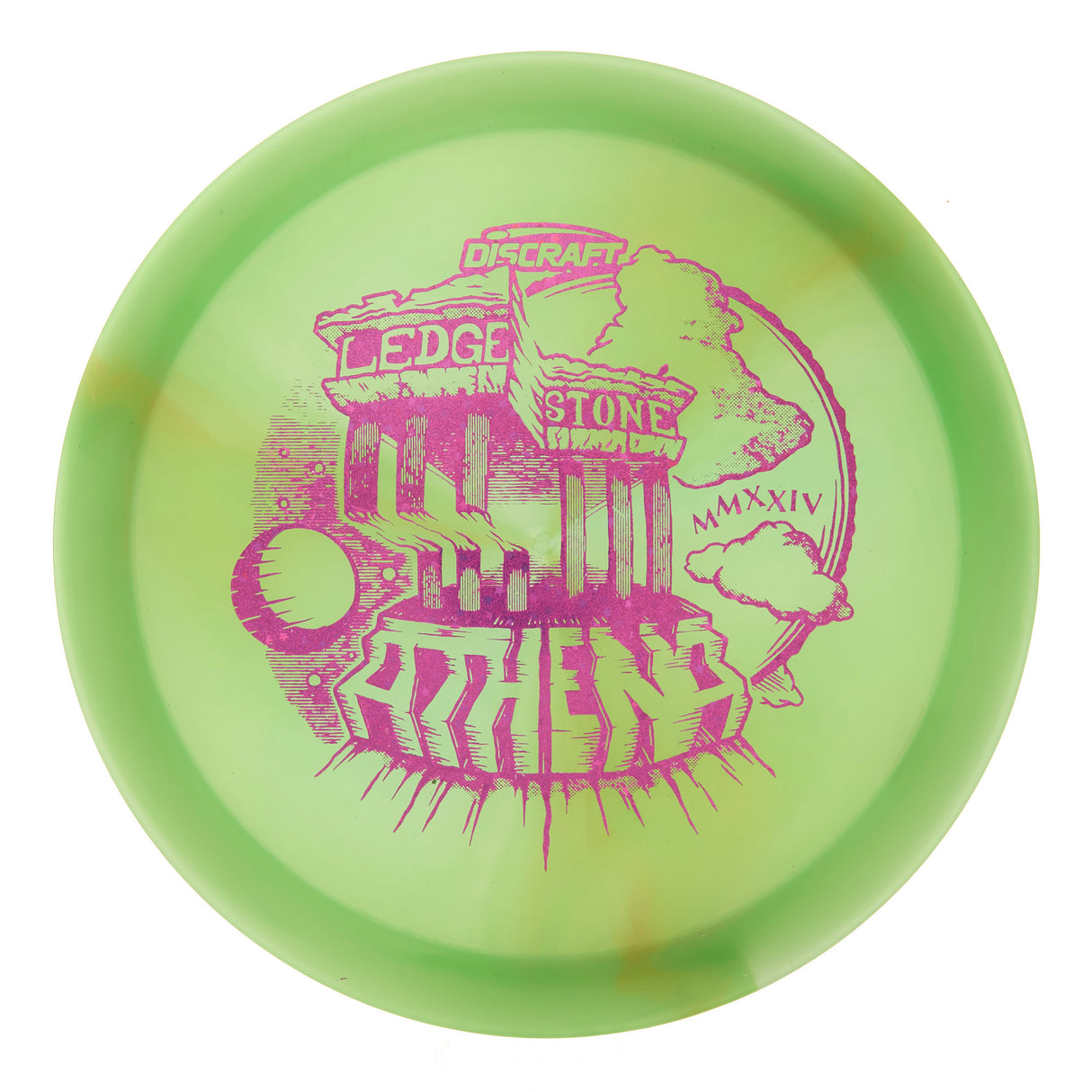 Discraft Athena - 2024 Ledgestone Z Swirl 173g | Style 0001 ...