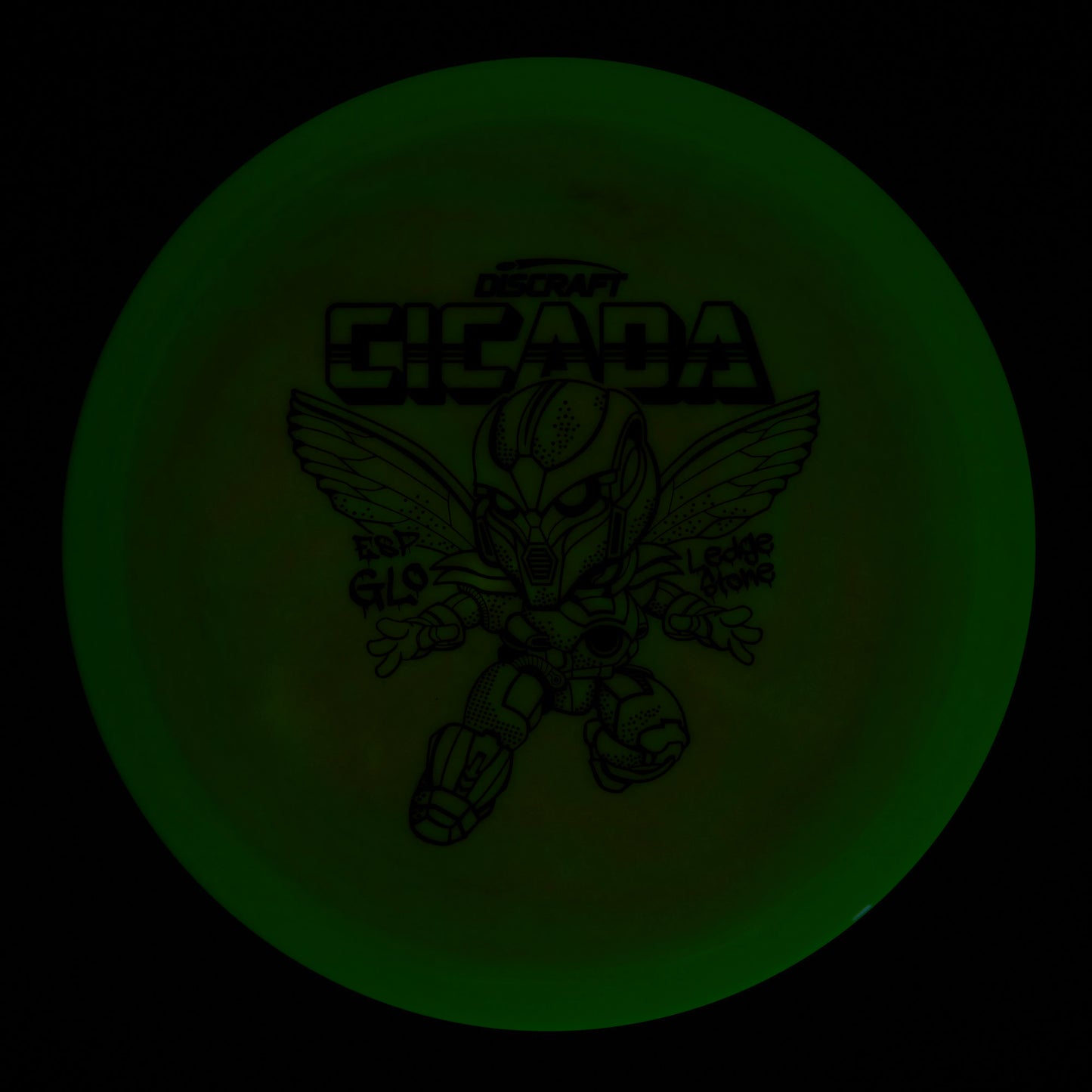 Discraft Cicada - 2024 Ledgestone ESP GLO 165g | Style 0002