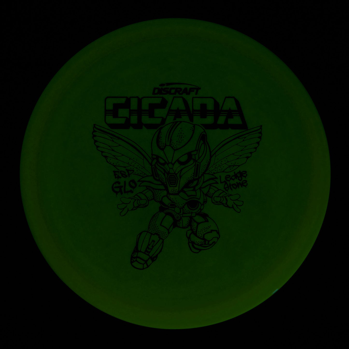 Discraft Cicada - 2024 Ledgestone ESP GLO 165g | Style 0003