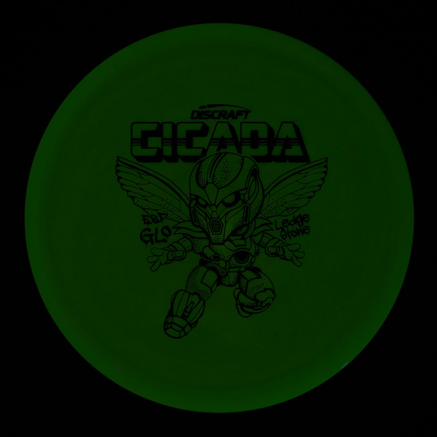 Discraft Cicada - 2024 Ledgestone ESP GLO 166g | Style 0001