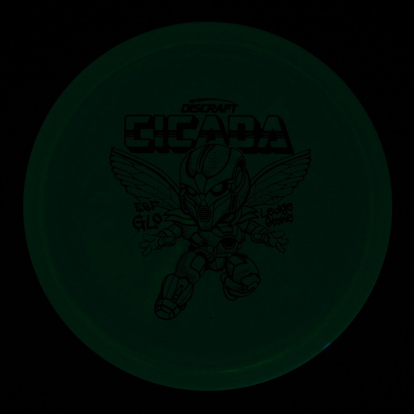 Discraft Cicada - 2024 Ledgestone ESP GLO 166g | Style 0002